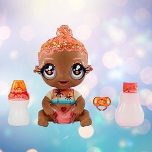 Doll Glitter Bubble Baby Solana Sunburst, New